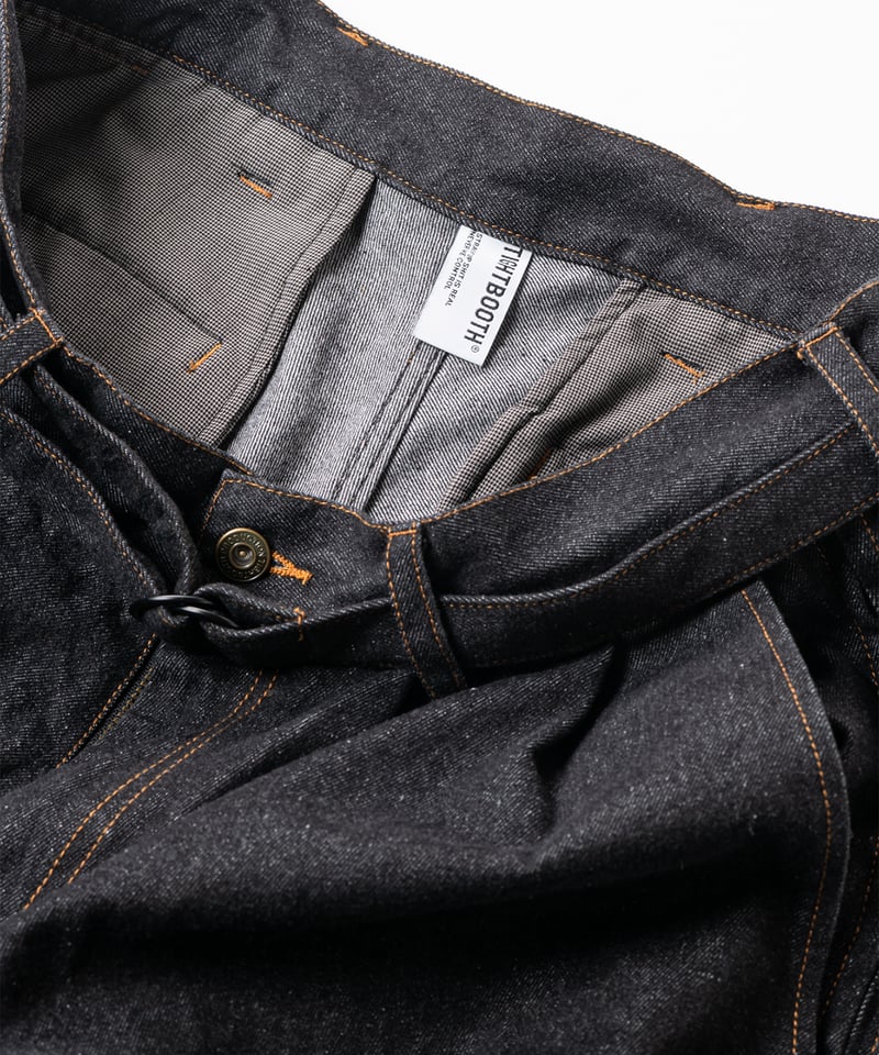 TIGHTBOOTH | DENIM BALLOON PANTS | Dark Green |