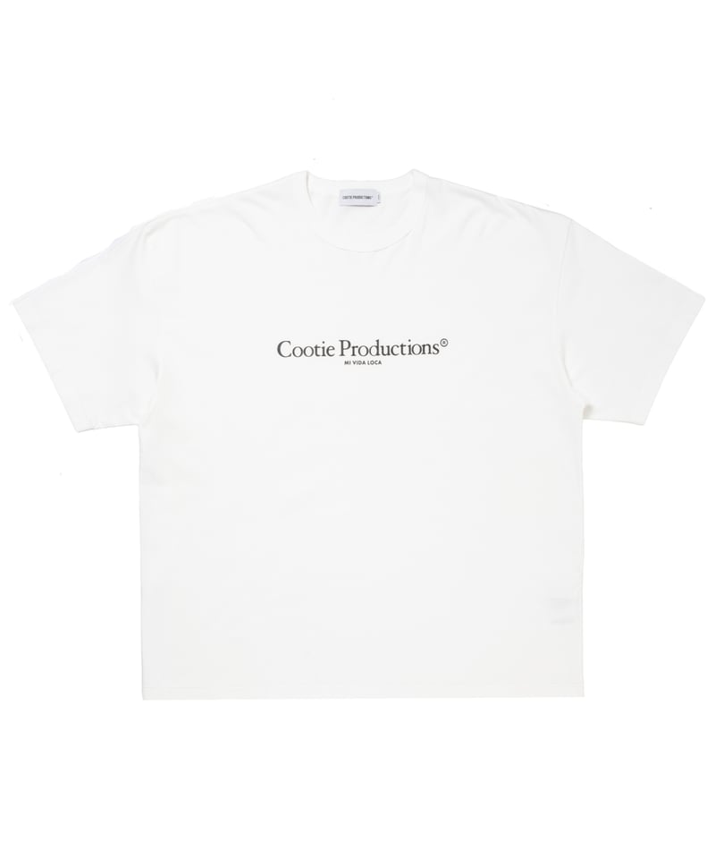 COOTIE | Print S/S Tee - 2 | White | Work In Pr