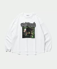 TIGHTBOOTH | DOGGY PISS L/S T-SHIRT | WHITE
