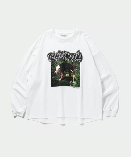 TIGHTBOOTH | DOGGY PISS L/S T-SHIRT | WHITE