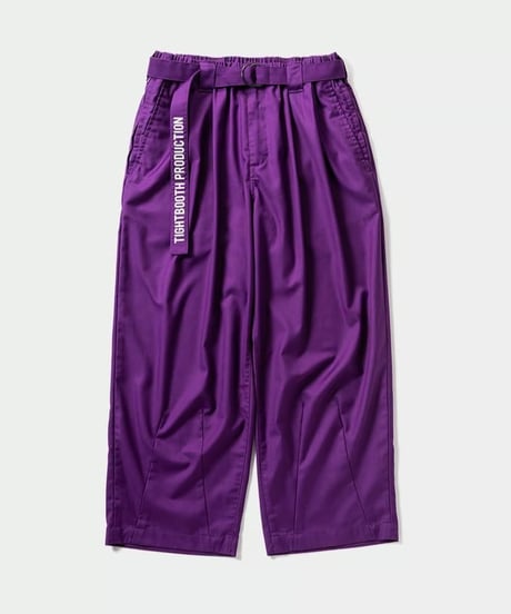 TIGHTBOOTH | BAGGY SLACKS | PURPLE