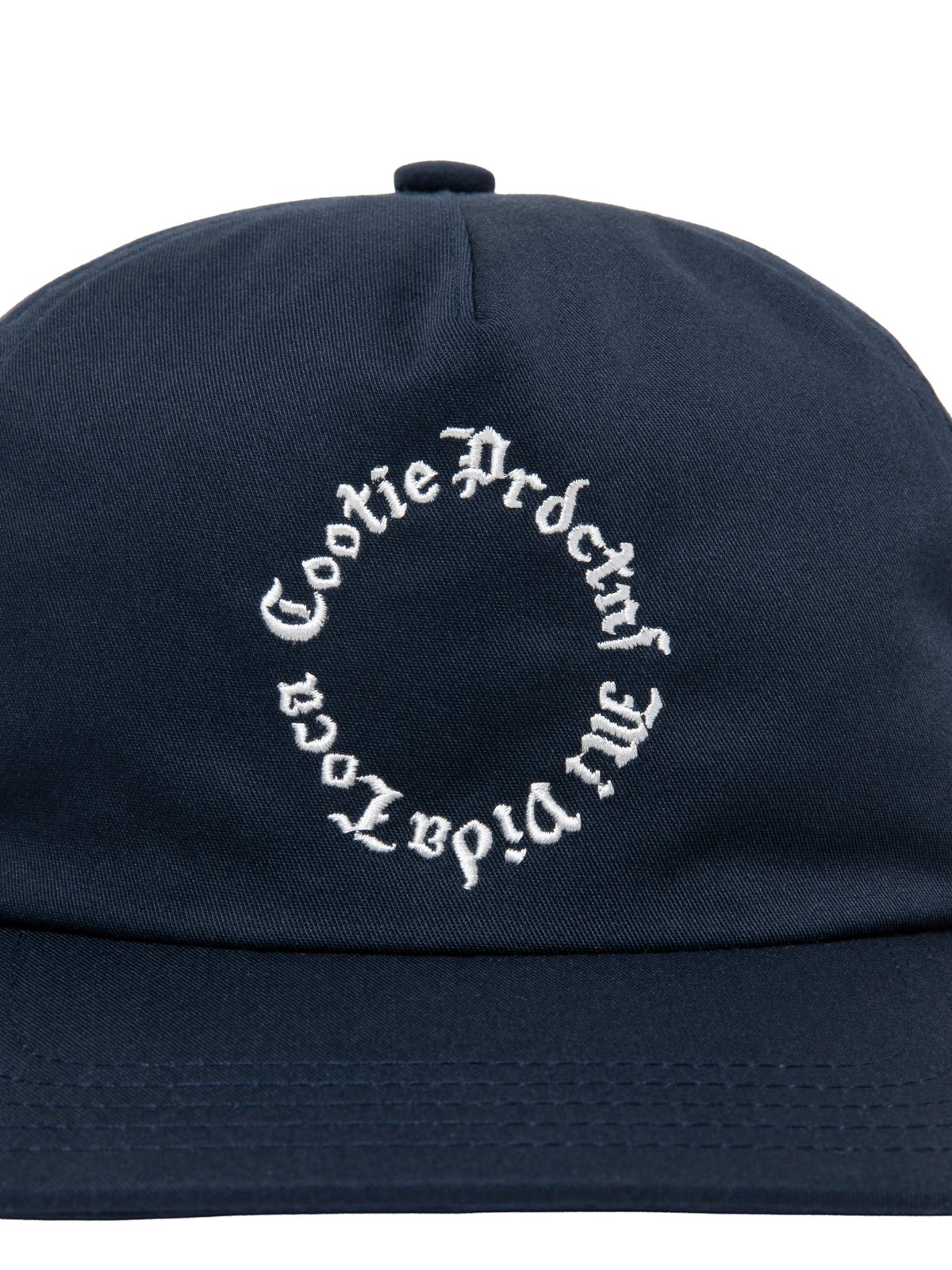 COOTIE | T/C Twill 5 Panel Cap | Navy | Work In