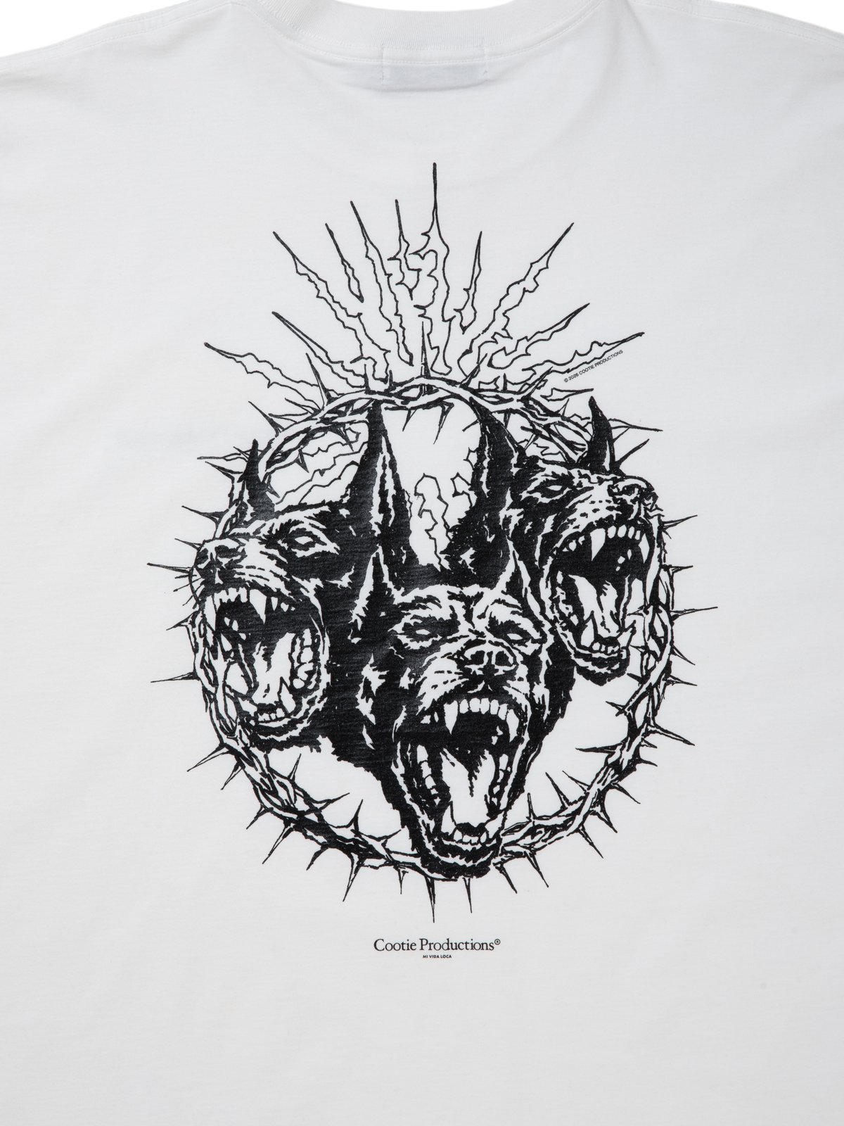 𝐂𝐎𝐎𝐓𝐈𝐄 | Print S/S Tee - PITBULL | White | Work