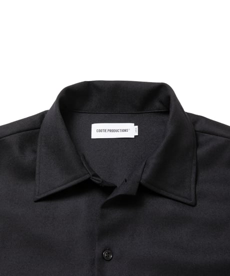 𝐂𝐎𝐎𝐓𝐈𝐄 | Wool Flano L/S Work Shirt | Black