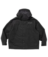 𝐂𝐎𝐎𝐓𝐈𝐄 | 2 Layer N/C Twill Hooded Jacket | Black