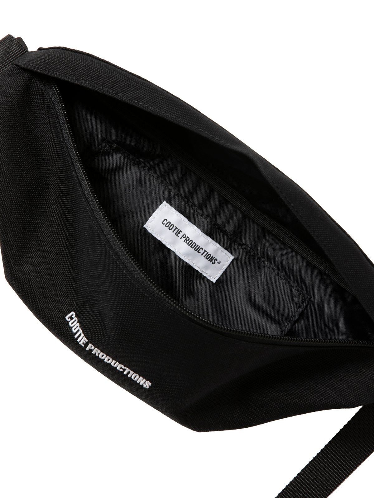 COOTIE PRODUCTIONS ウェストバッグ/ブラック COOTIE | Nylon Ox Waist Bag | Black | Work In P