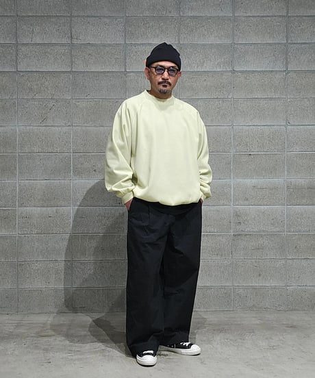 TIGHTBOOTH | TBPR / BAGGY PIPE PANTS | Black