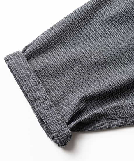 TIGHTBOOTH | TBPR / SEERSUCKER ROLL UP SHIRT | Gray