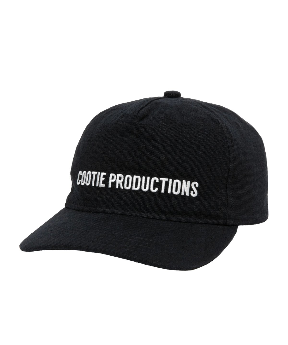 𝐂𝐎𝐎𝐓𝐈𝐄 | C/Li Canvas 5 Panel Cap | Black | Work