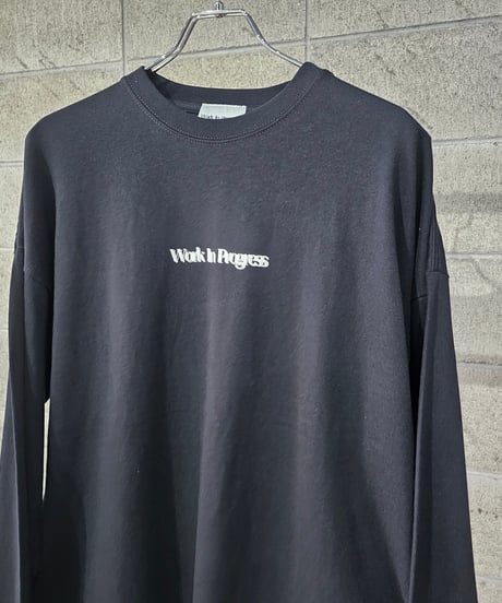 Work In Progress | L/S TEE | BLACK