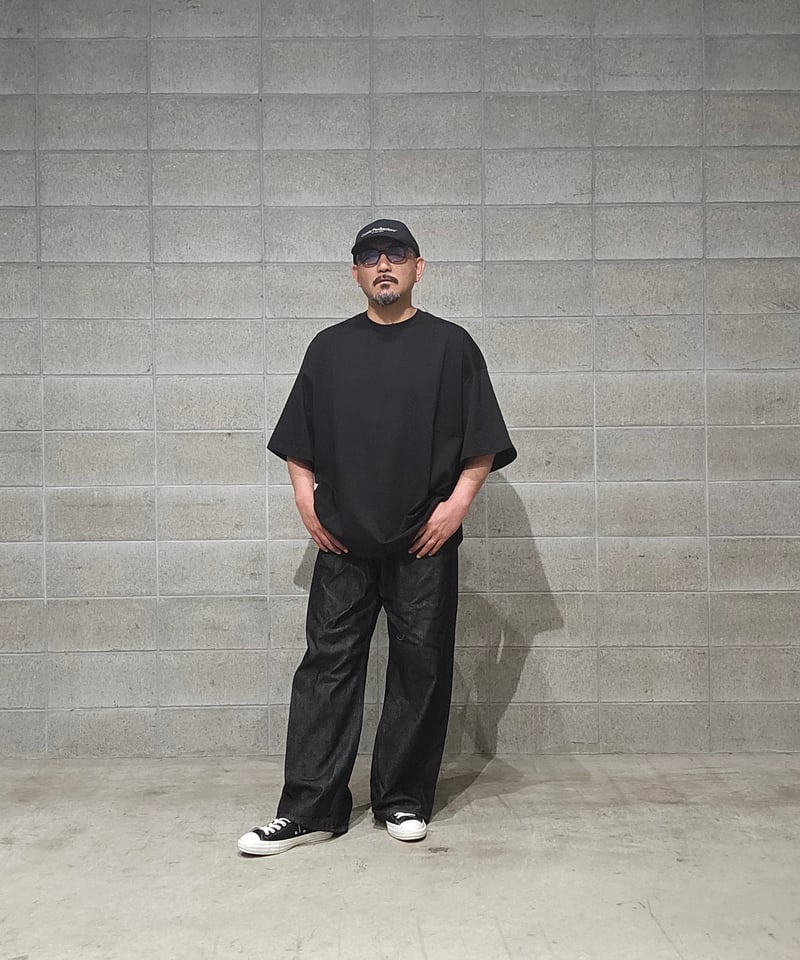 COOTIE | Spanish Pima Boxy S/S Tee | Black | Wo