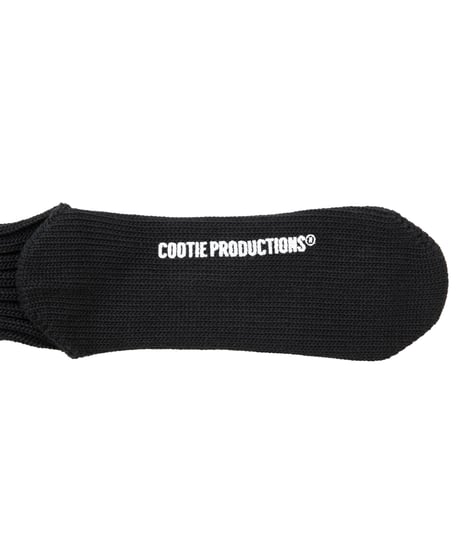 𝐂𝐎𝐎𝐓𝐈𝐄 | Lowgauge Middle Socks | Black