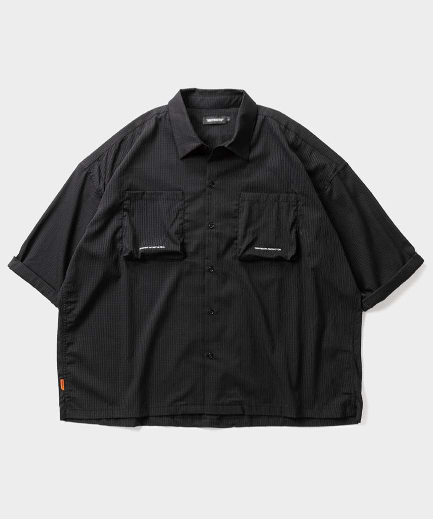 TIGHTBOOTH | TBPR / SEERSUCKER ROLL UP SHIRT |