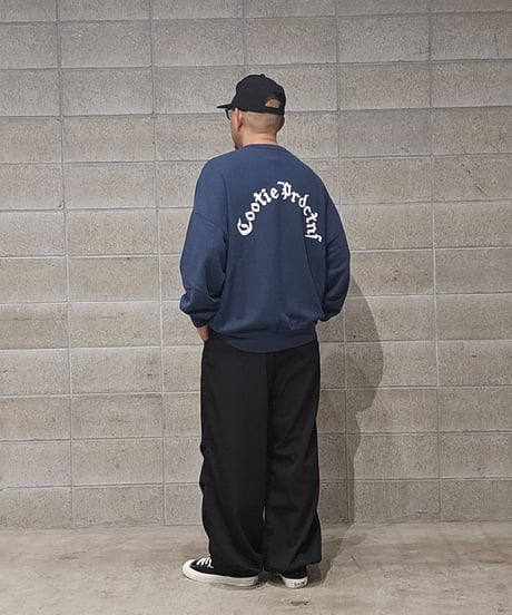 COOTIE | Venice Sweat Crew | Navy