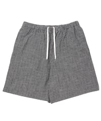 COOTIE | Dobby Gingham Check Easy Shorts | Black
