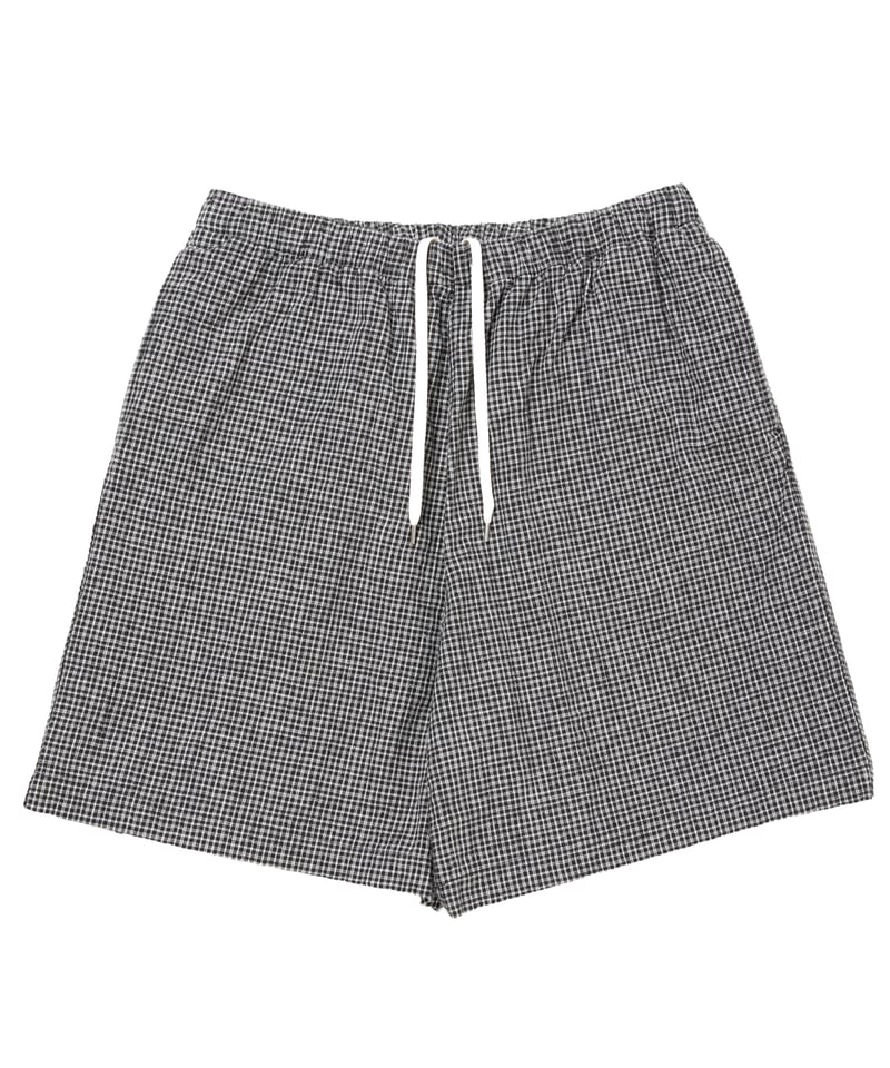 パンツ COLLEGE DOBBY SHORTS COOTIE | Dobby Gingham Check Easy Shorts | Blac