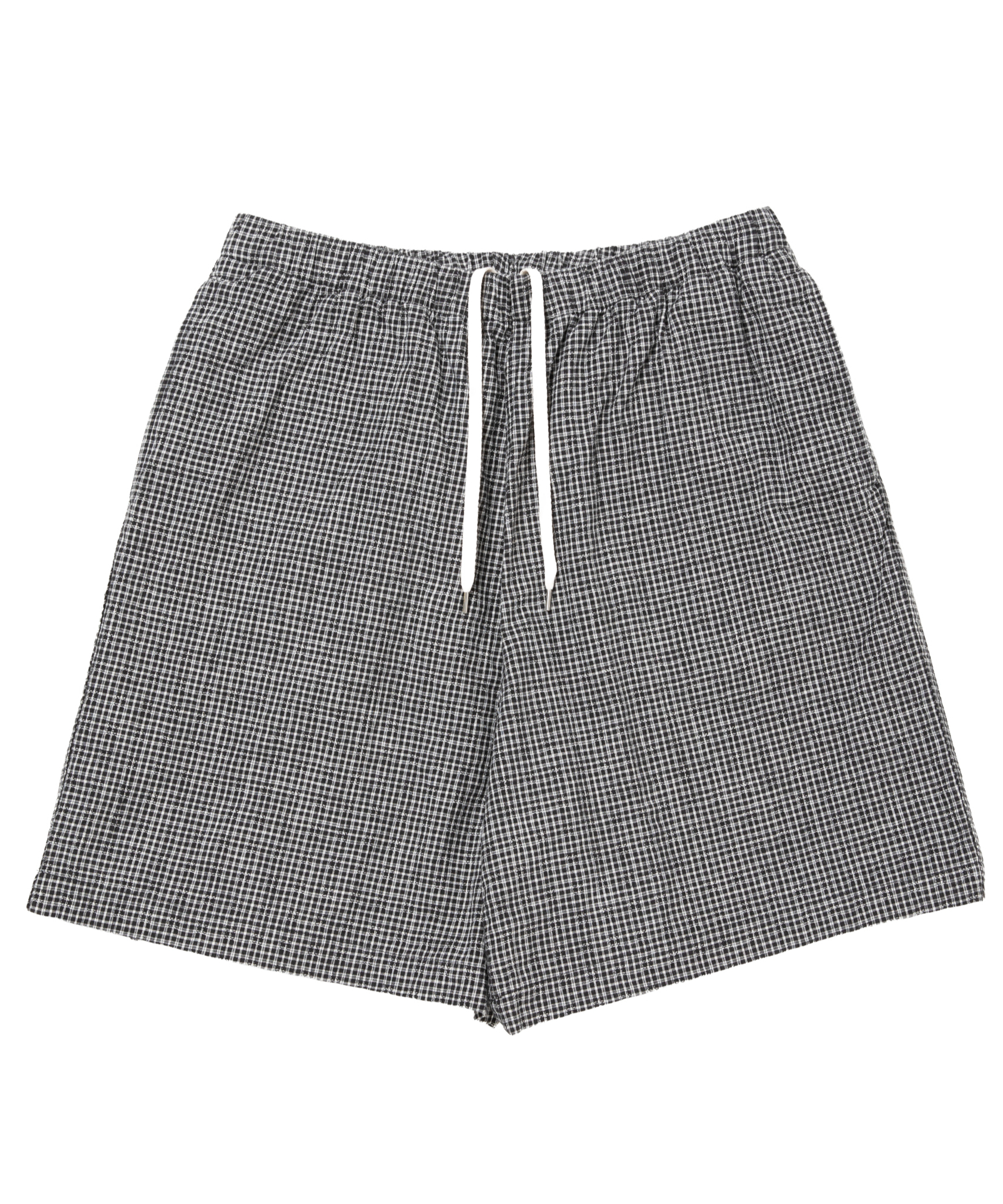 𝐂𝐎𝐎𝐓𝐈𝐄 | Dobby Gingham Check Easy Shorts | Blac
