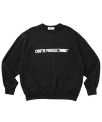 𝐂𝐎𝐎𝐓𝐈𝐄 | Plain Sweat Crew - LOGO | Black