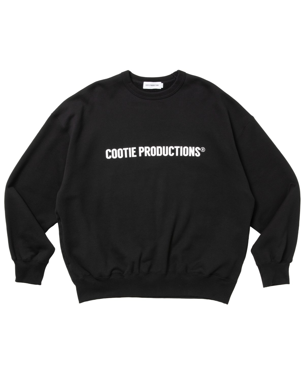 トップス Cootie Productions Plain Sweat Crew 𝐂𝐎𝐎𝐓𝐈𝐄 | Plain Sweat Crew - LOGO | Black | Work