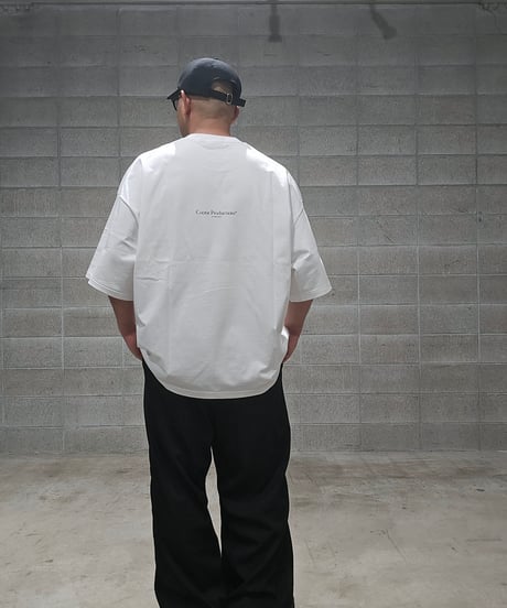 COOTIE | Spanish Pima Boxy S/S Tee | White