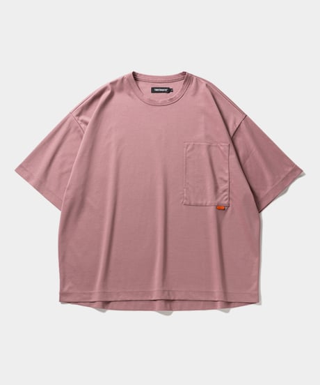 TIGHTBOOTH | TBPR / PONTE POCKET S/S T-SHIRT | Old Rose