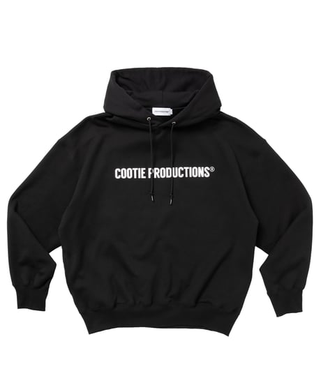 𝐂𝐎𝐎𝐓𝐈𝐄 | Plain Sweat Hoodie - LOGO | Black