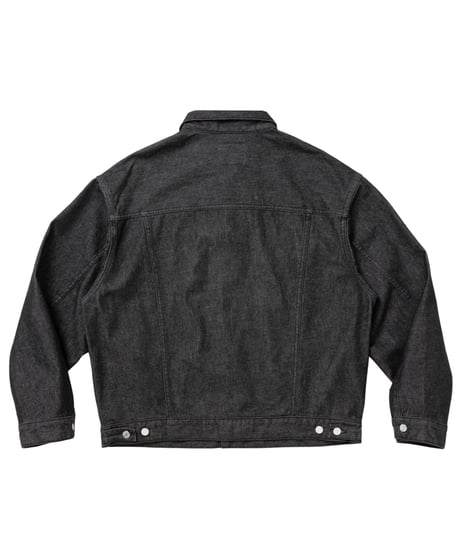 𝐂𝐎𝐎𝐓𝐈𝐄 | 12.5oz Denim Trucker Jacket | Black