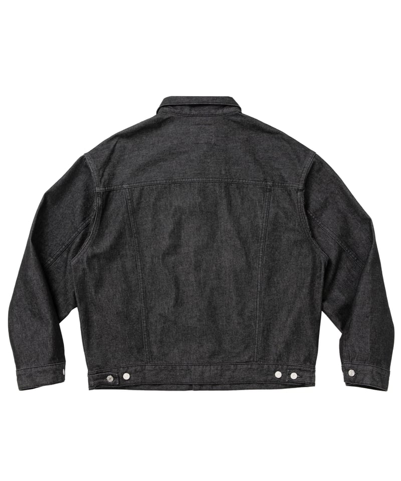 𝐂𝐎𝐎𝐓𝐈𝐄 | 12.5oz Denim Trucker Jacket | Black |