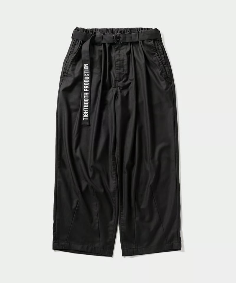 TIGHTBOOTH | BAGGY SLACKS | CHARCOAL | Work In