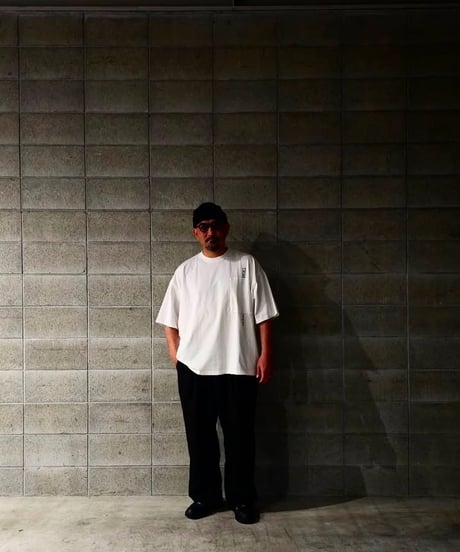 TIGHTBOOTH | STRAIGHT UP S/S T-SHIRT | Cream