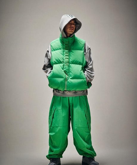 TIGHTBOOTH | PLAC BALLOON PANTS | LIGHT GREEN