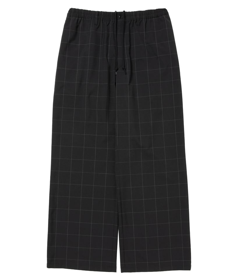 COOTIE | T/W Square Leg Easy Pants | Check | Wo