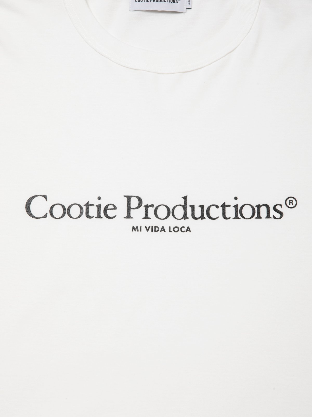 COOTIE | Print S/S Tee - 2 | White | Work In Pr