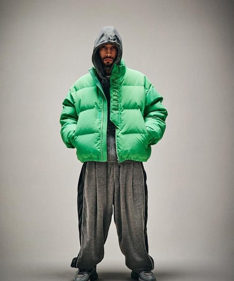 TIGHTBOOTH | PLAC DOWN JKT | LIGHT GREEN