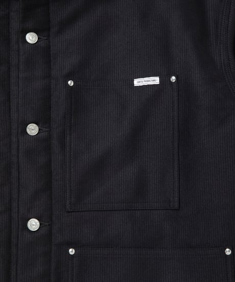 𝐂𝐎𝐎𝐓𝐈𝐄 | Bedford Cloth Quilting Coverall | Black