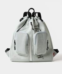 TIGHTBOOTH | TBPR / LOGO MESH KNAPSACK | Gray