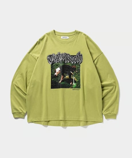 TIGHTBOOTH | DOGGY PISS L/S T-SHIRT | MOSS