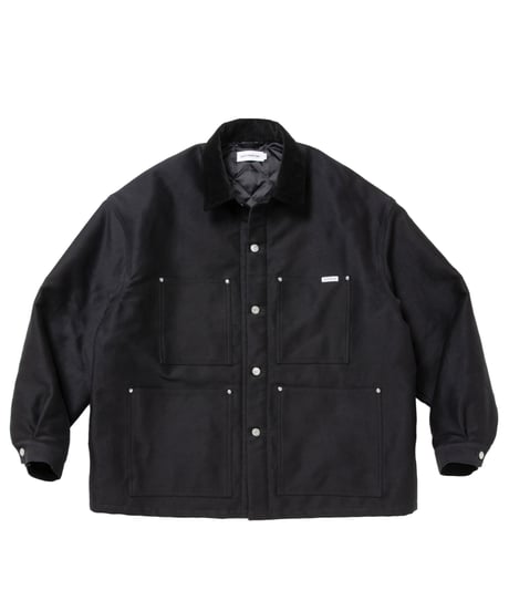 𝐂𝐎𝐎𝐓𝐈𝐄 | Bedford Cloth Quilting Coverall | Black