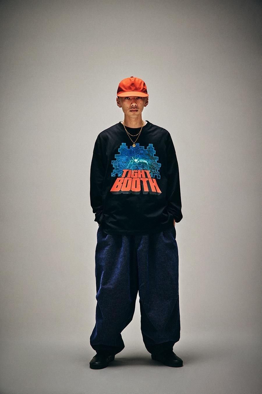 TIGHTBOOTH | DOT CORD BALLOON PANTS | BLACK | W