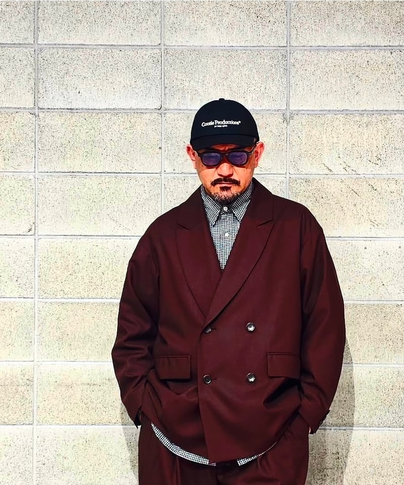 COOTIE | T/W Twill Double Breasted Jacket | Bro