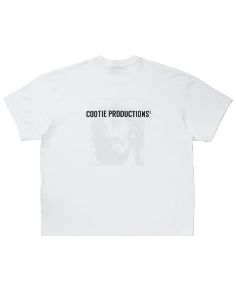 𝐂𝐎𝐎𝐓𝐈𝐄 | Print S/S Tee - JESUS | White | Work I