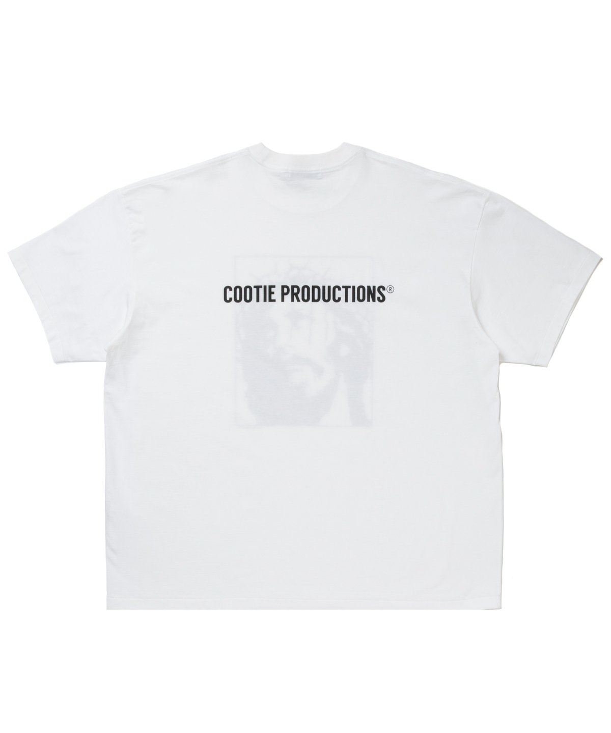 𝐂𝐎𝐎𝐓𝐈𝐄 | Print S/S Tee - JESUS | White | Work I