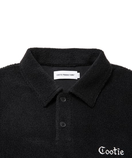 𝐂𝐎𝐎𝐓𝐈𝐄 | T/C Heavy Pile Polo Pulover | Black