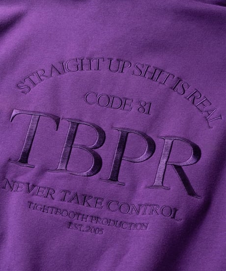 TIGHTBOOTH | STRAIGHT UP HOODIE | BLACK