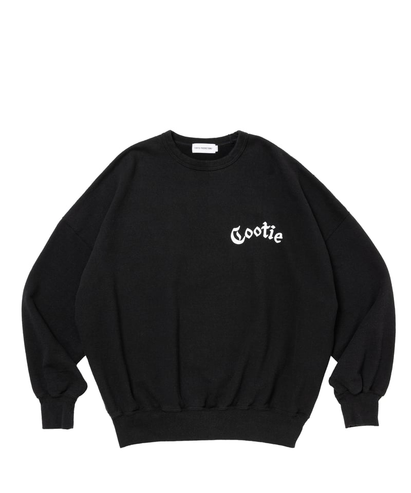 COOTIE | Venice Sweat Crew | Black | Work In Pr