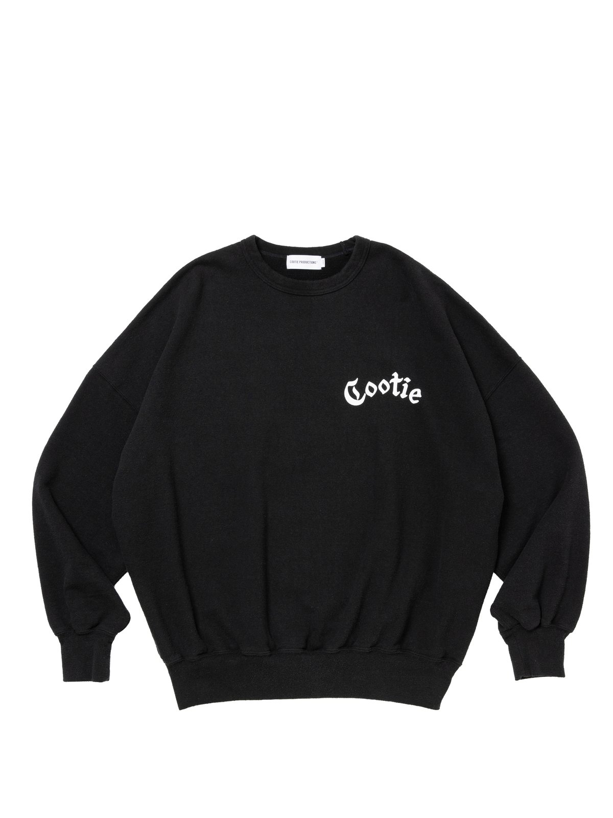 COOTIE | Venice Sweat Crew | Black | Work In Pr