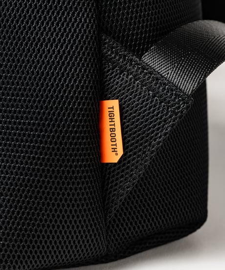 TIGHTBOOTH | TBPR / LOGO MESH KNAPSACK | Black