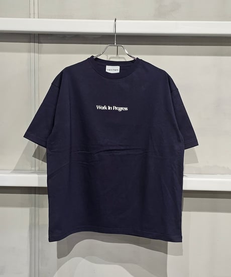 Work In Progress | S/S Logo TEE | Navy