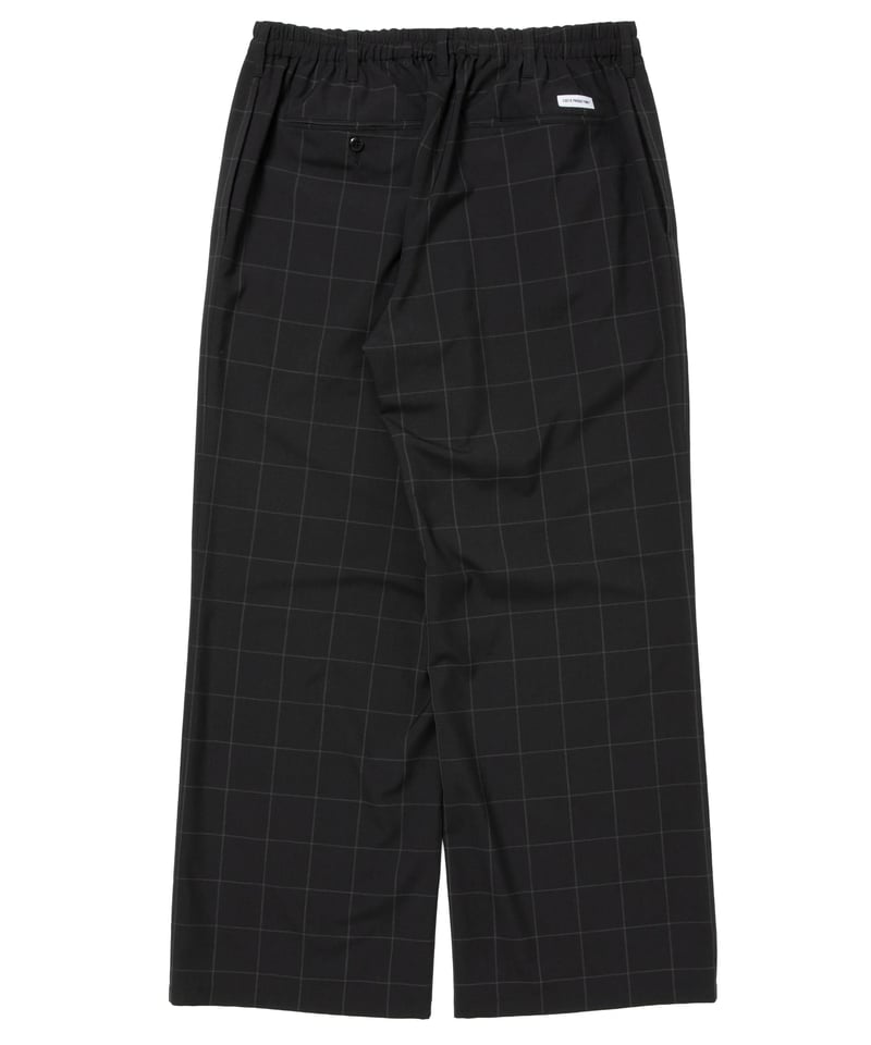 COOTIE | T/W Square Leg Easy Pants | Check | Wo