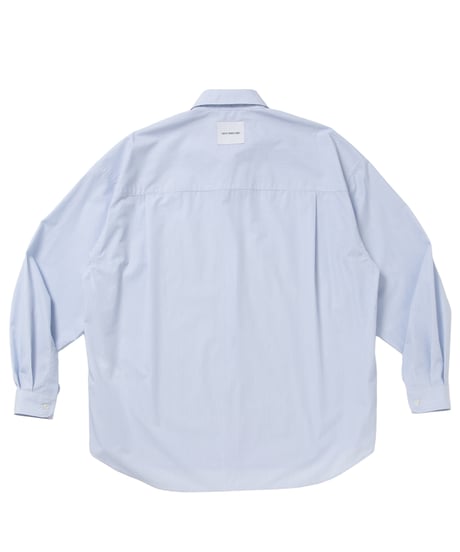 𝐂𝐎𝐎𝐓𝐈𝐄 | Stripe Broad L/S Shirt | Saxe